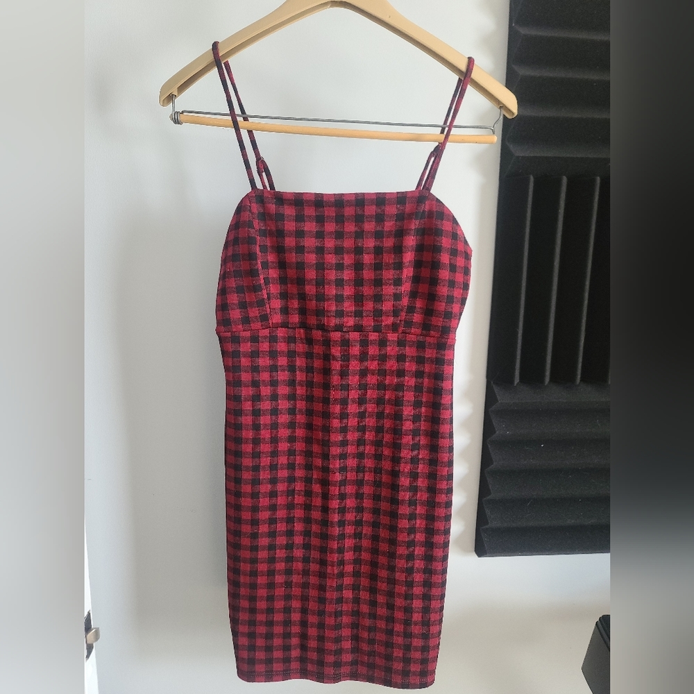 Plaid Dress